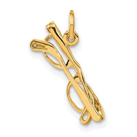 14k Moveable Glasses Charm-A9139