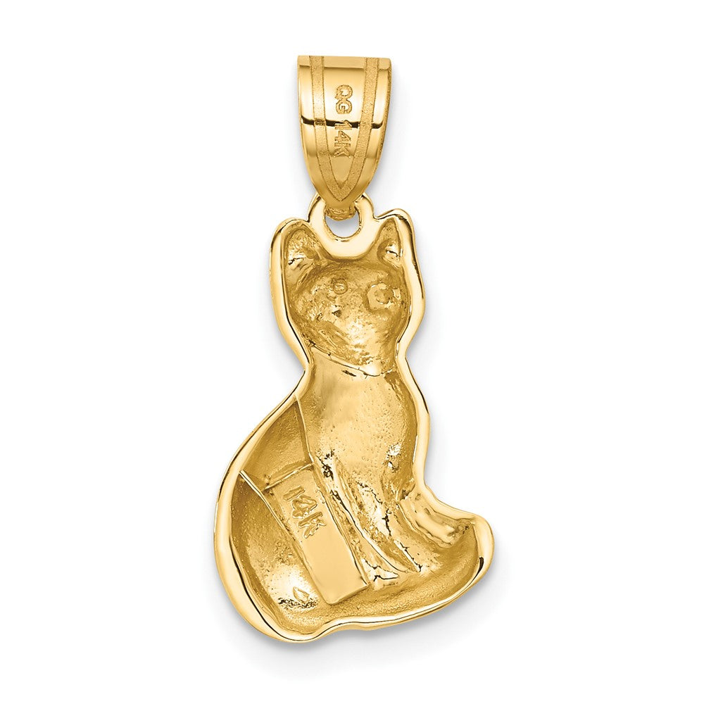 14k Cat Charm-A9161