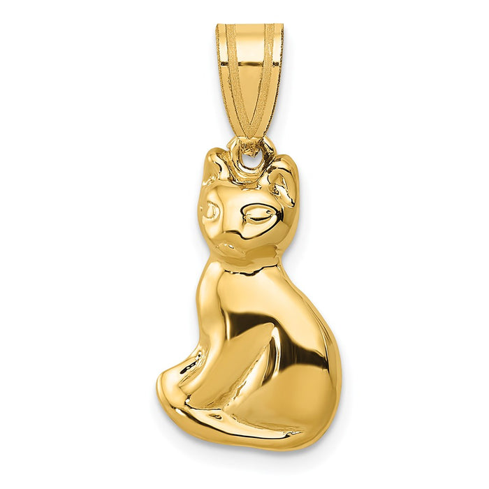 14k Cat Charm-A9161