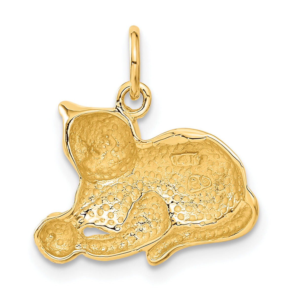 14k Cat Charm-A9166