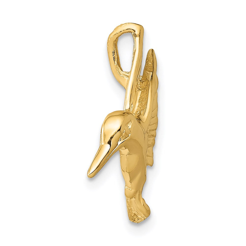 14k Hummingbird Chain Slide-A9199