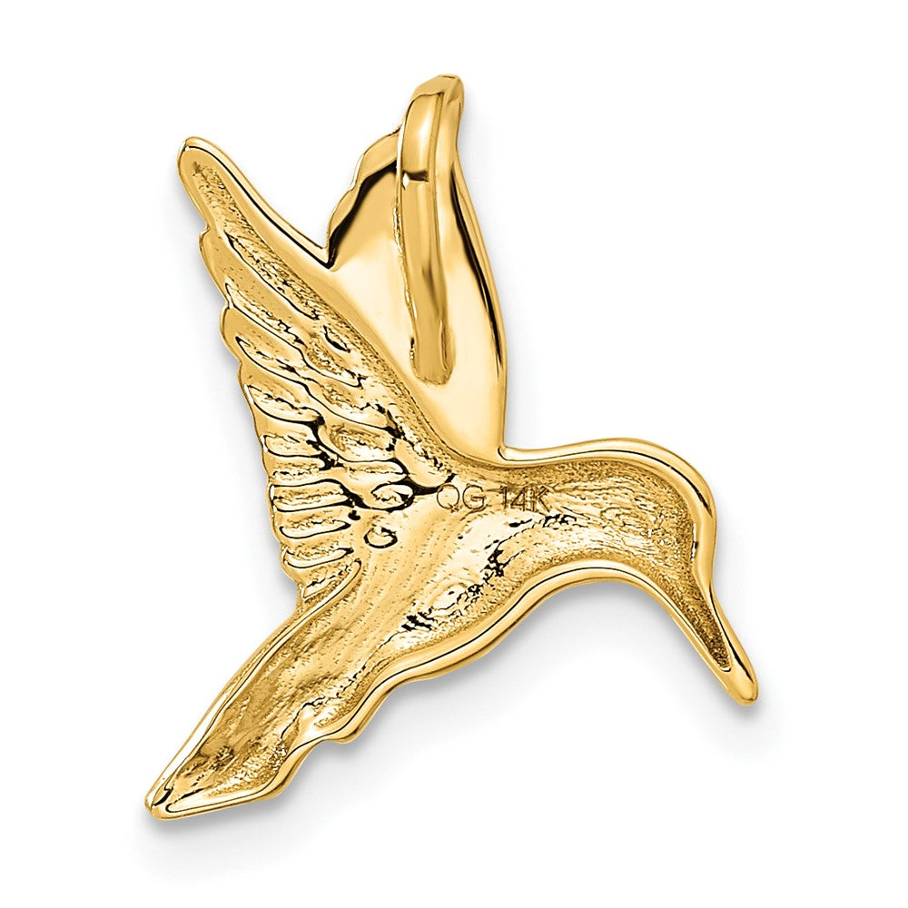 14k Hummingbird Chain Slide-A9199