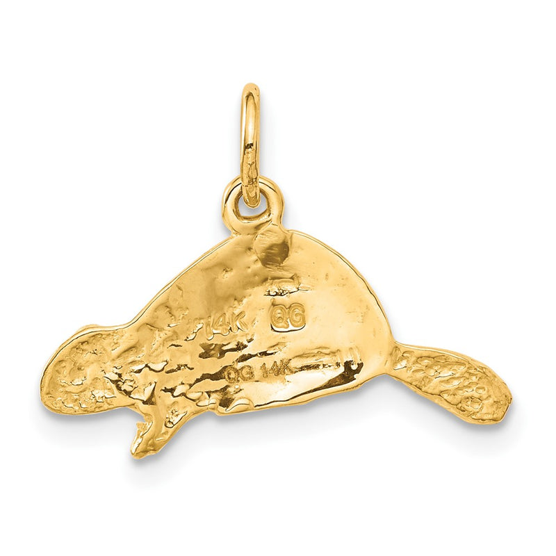 14k Beaver Charm-A9225