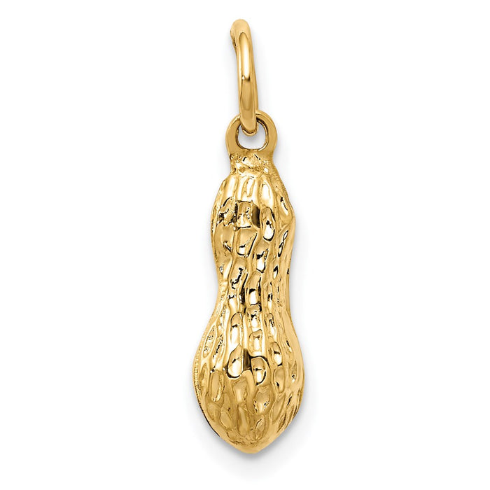 14k 3D Peanut Charm-A9347