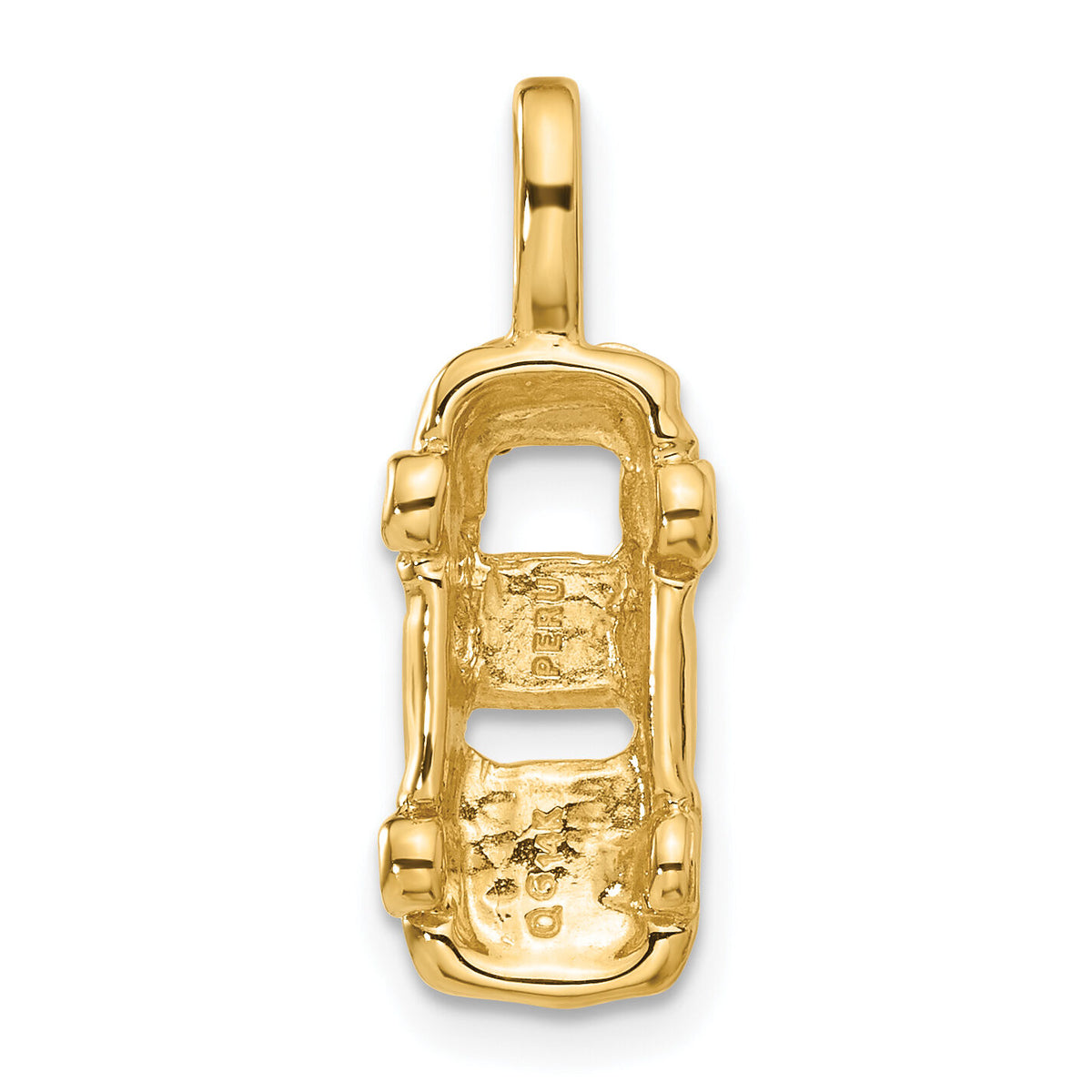 14k 3D Sports Car Charm-A9394