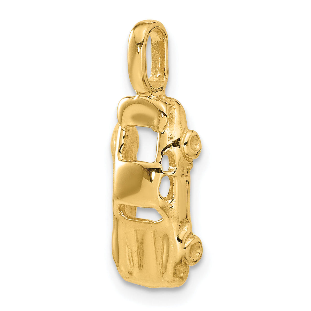 14k 3D Sports Car Charm-A9394