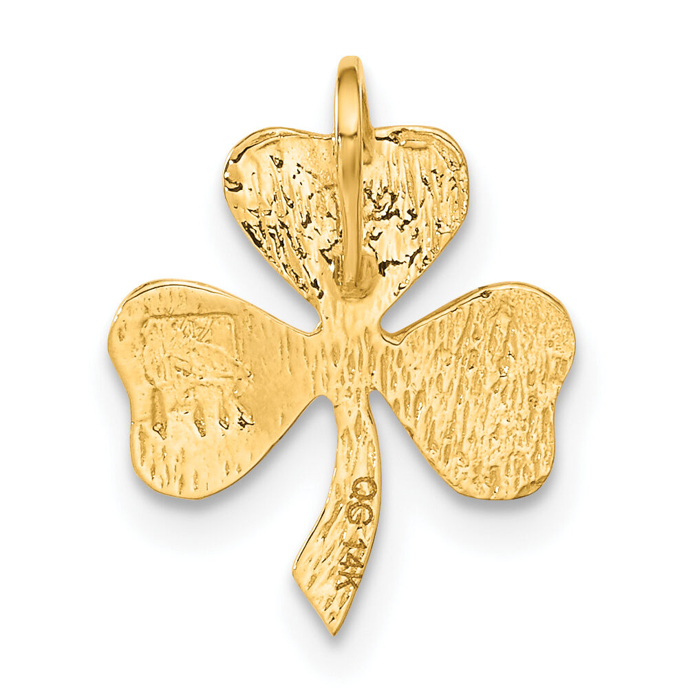 14k Shamrock Chain Slide-A9502