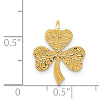 14k Shamrock Chain Slide-A9502