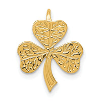 14k Shamrock Chain Slide-A9502