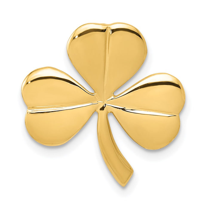 14k Shamrock Chain Slide-A9504
