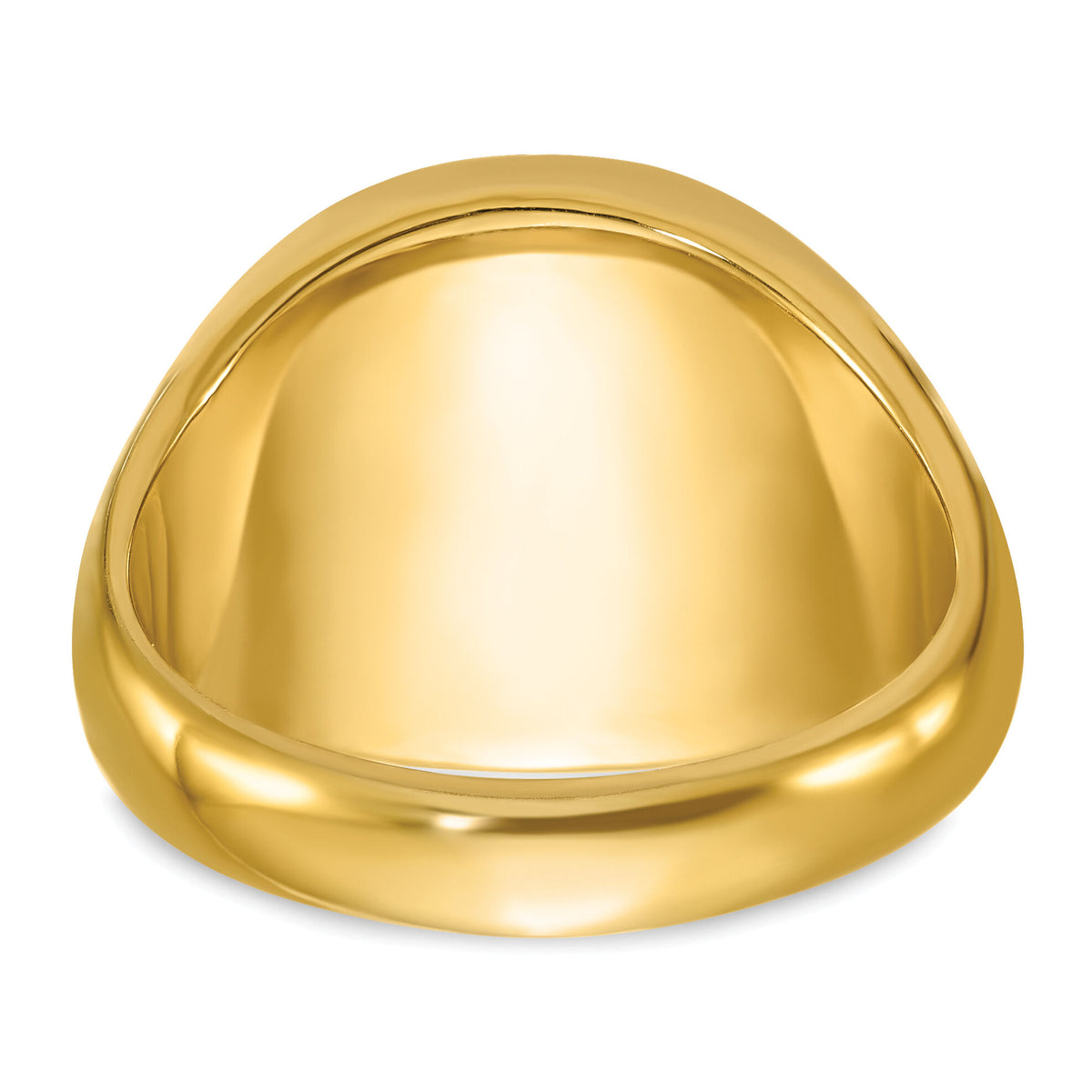 14k IBGoodman Men's Grooved w/ Lab Cr. Ruby Blue Lodge Masonic Ring-B02038