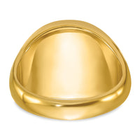 14k IBGoodman Men's Grooved w/ Lab Cr. Ruby Blue Lodge Masonic Ring-B02038