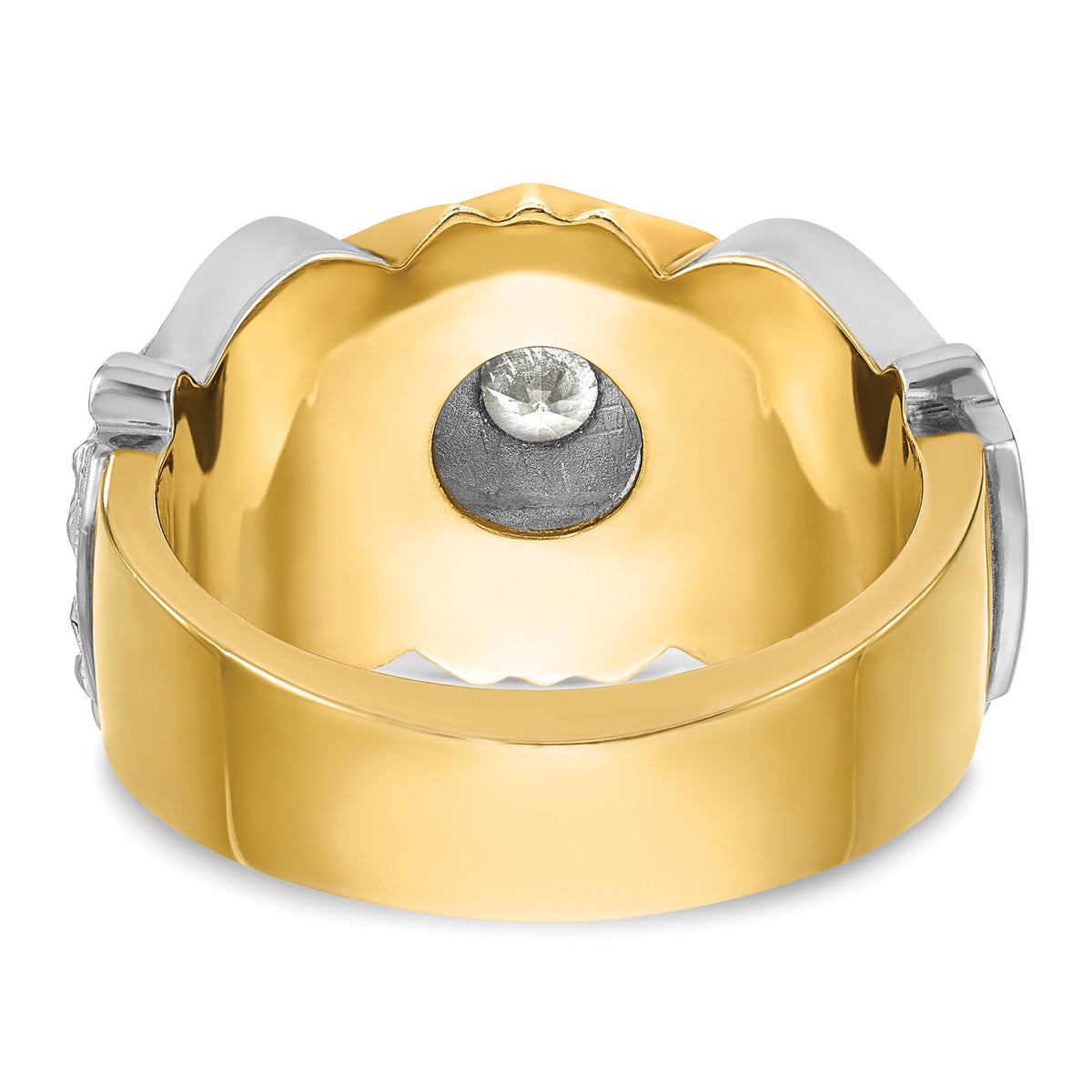 10ktt IBGoodman Men's Knights Templar Masonic Shriner's Ring Mtg-B02461B