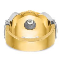 10ktt IBGoodman Men's Knights Templar Masonic Shriner's Ring Mtg-B02461B