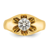 10k IBGoodman Men's Diamond Ring Mounting-B04568