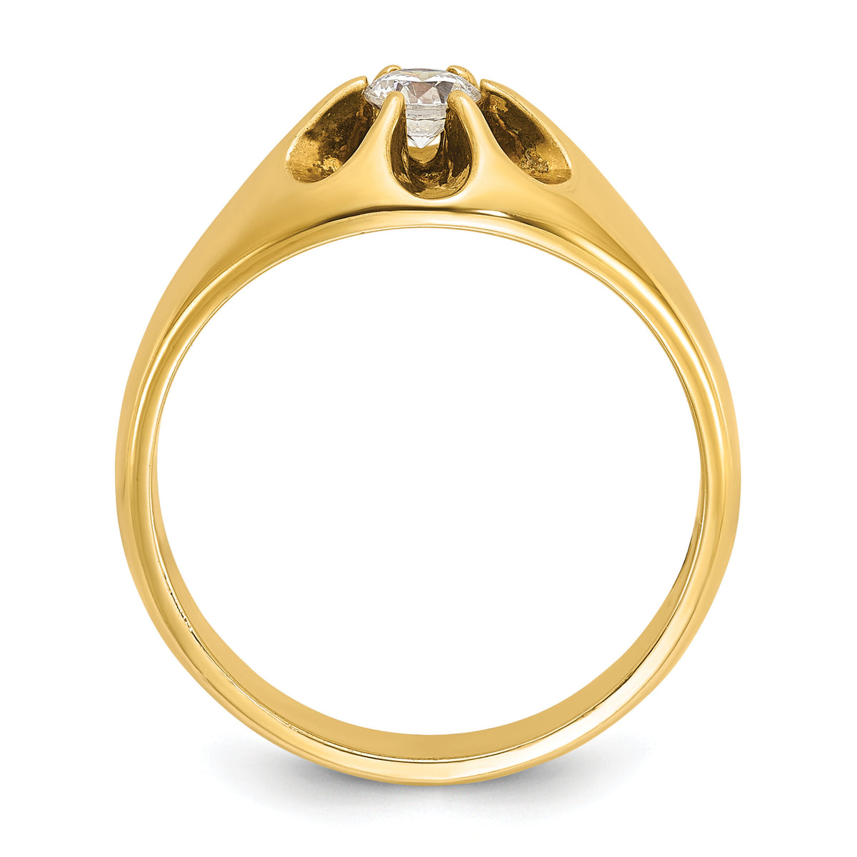 14k IBGoodman Men's Diamond Complete Ring-B05140