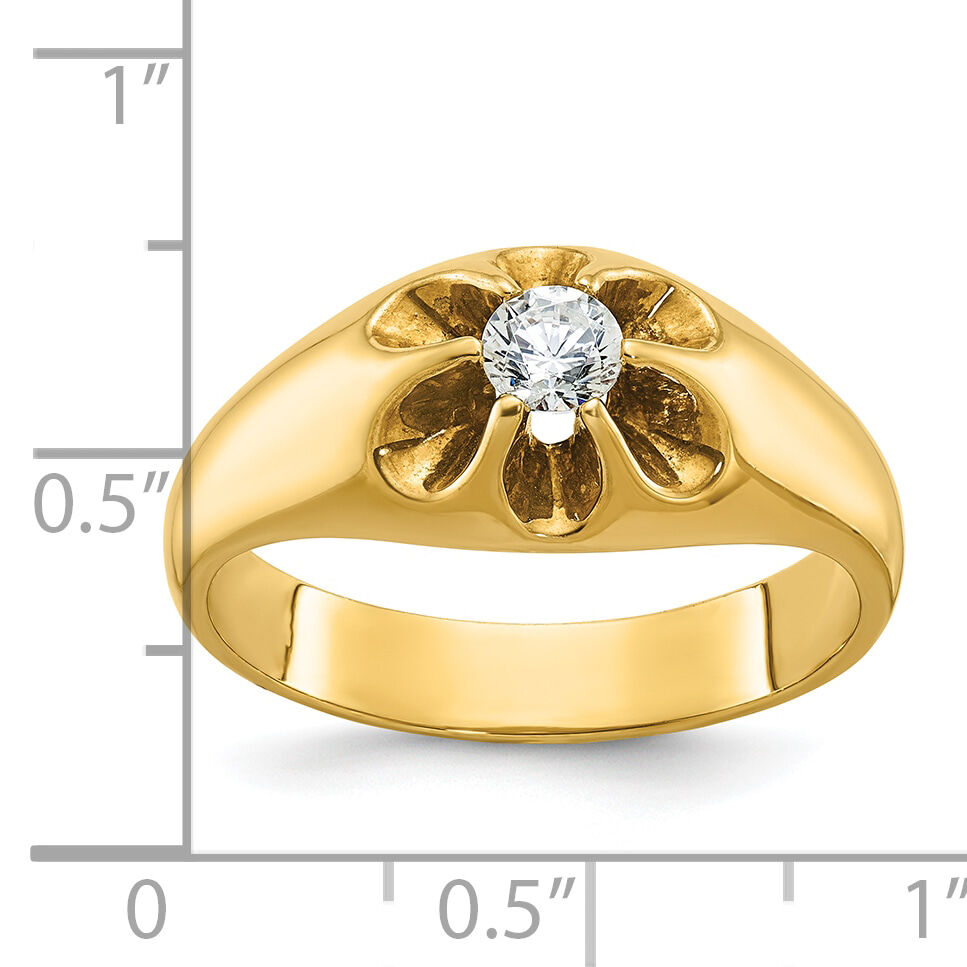 14k IBGoodman Men's Diamond Complete Ring-B05140