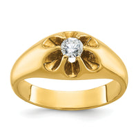 14k IBGoodman Men's Diamond Complete Ring-B05140