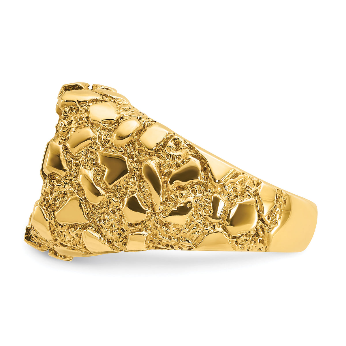 10k IBGoodman Men's Onyx Nugget Ring Mounting-B05245