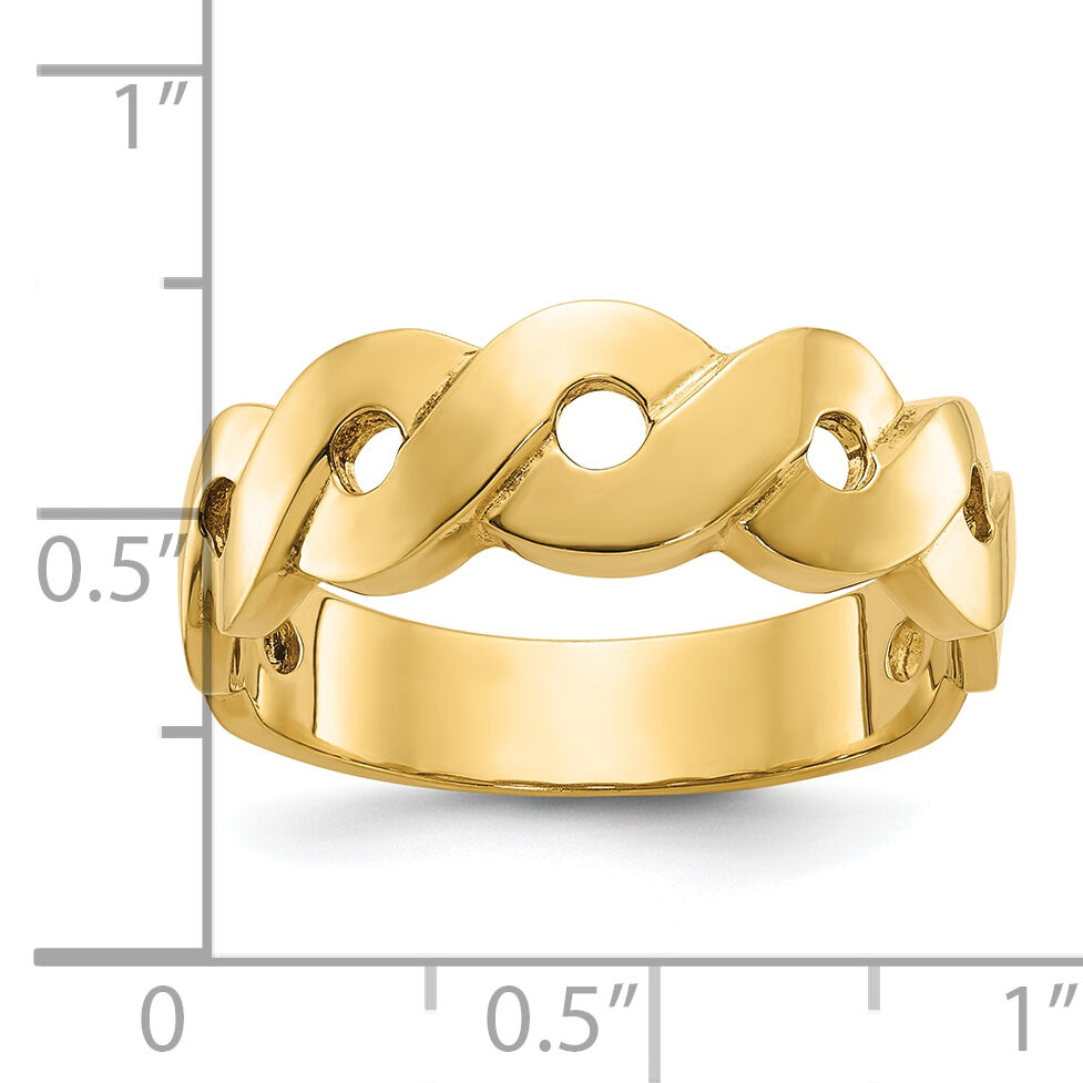 14k IBGoodman Men's Infinity Design Ring-B09902