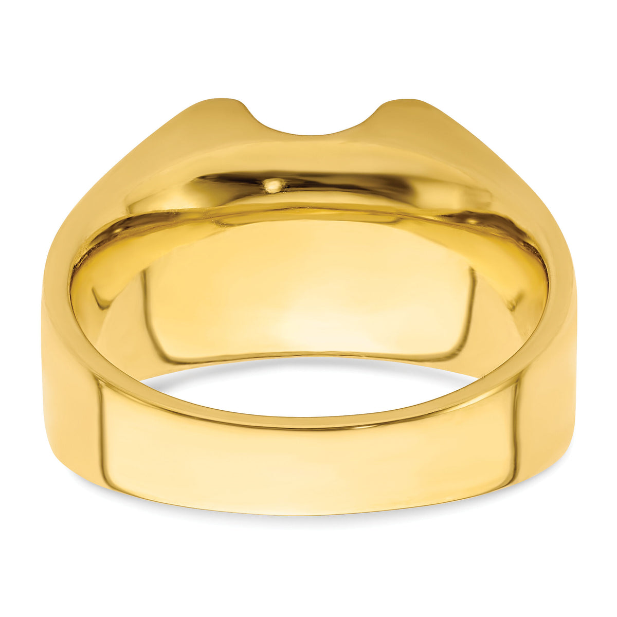 IBGoodman 14k Two-Tone Polished & Satin Men's Ring Mounting-B220077