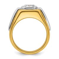IBGoodman 14k Two-tone Polished Men's Ring Mounting-B220094A