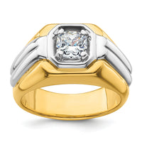 IBGoodman 14k Two-tone Polished Men's Ring Mounting-B220094A