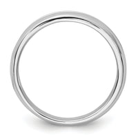 IBGoodman 14k White Gold Polished 9 Stone Men's Ring Mounting-B32991