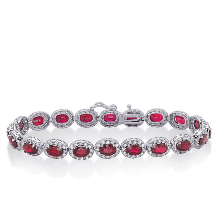 Ruby & Diamond Bracelet
