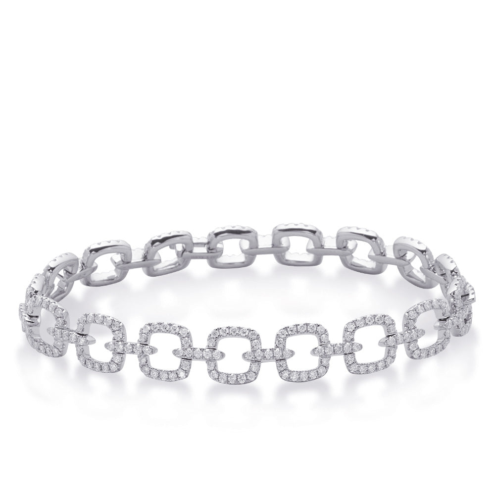 White Gold Diamond Bracelet
