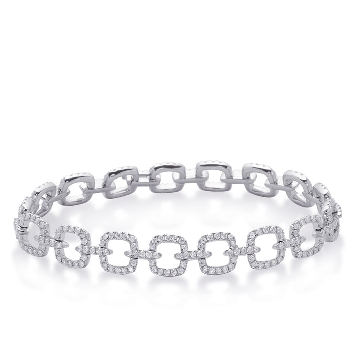 White Gold Diamond Bracelet