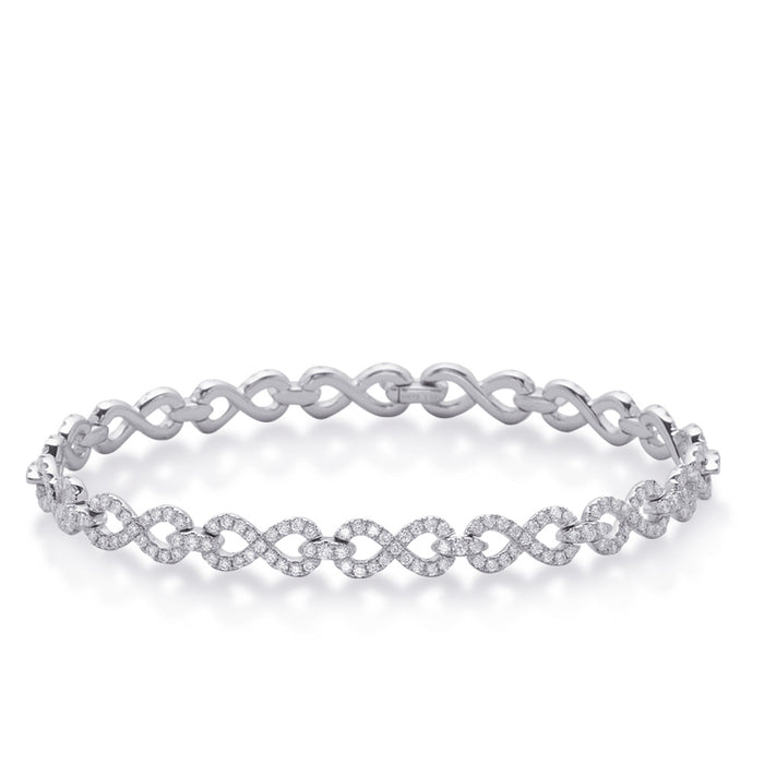White Gold Diamond Bracelet