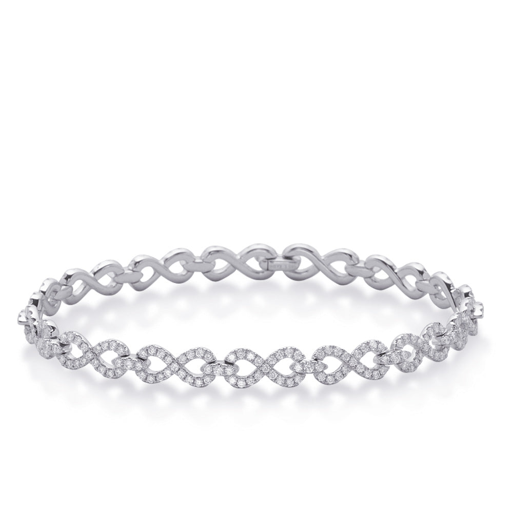 White Gold Diamond Bracelet