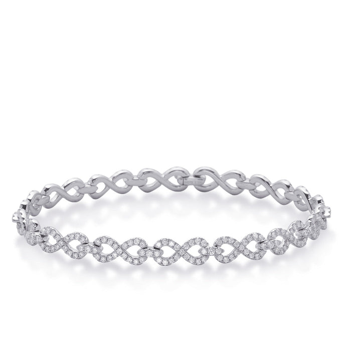 White Gold Diamond Bracelet