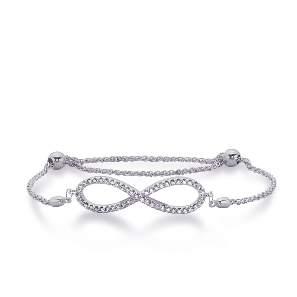 White Gold Bolo Diamond Bracelet