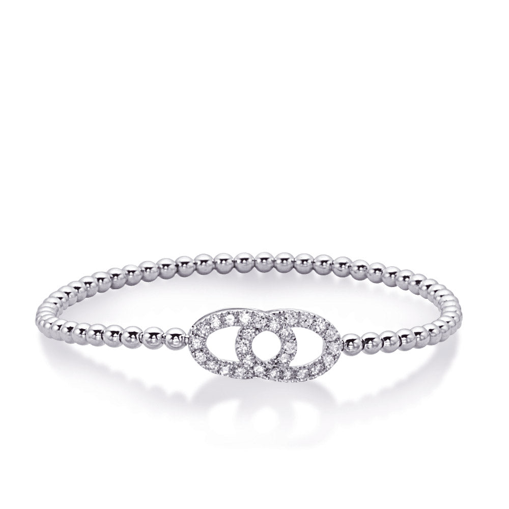 White Gold Diamond Bracelet