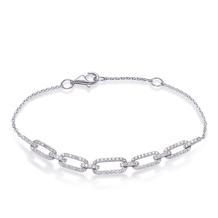 White Gold Diamond Bracelet