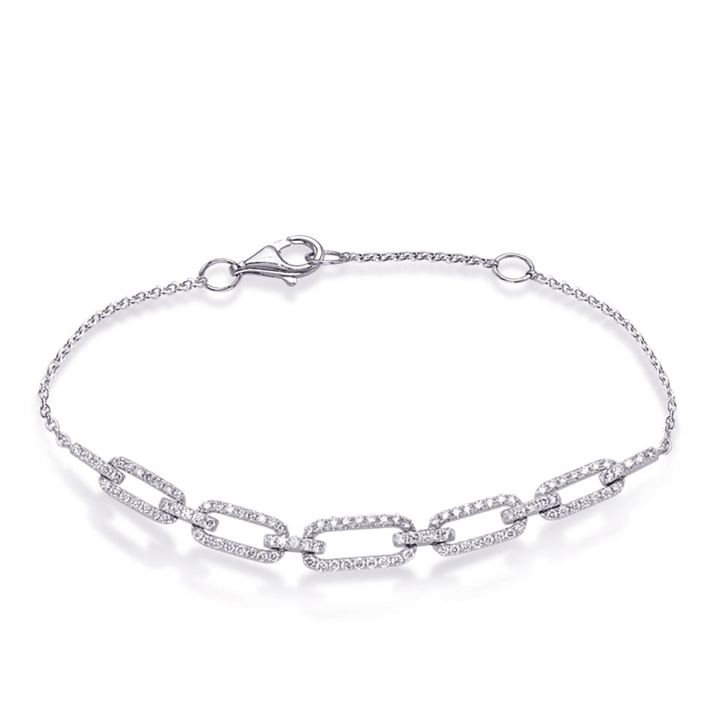 White Gold Diamond Bracelet