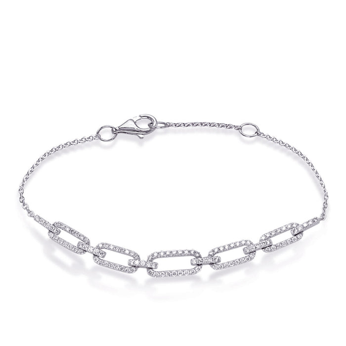 White Gold Diamond Bracelet