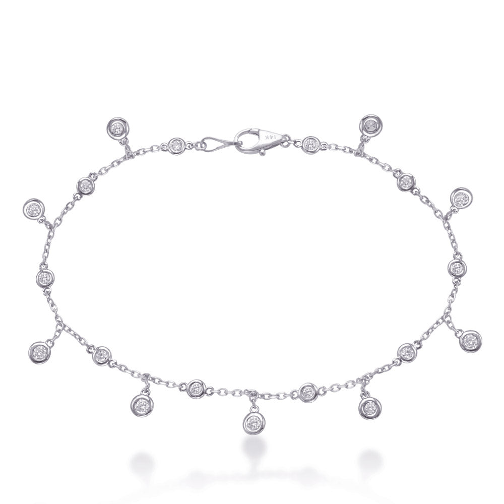 White Gold Diamonds By The Yard