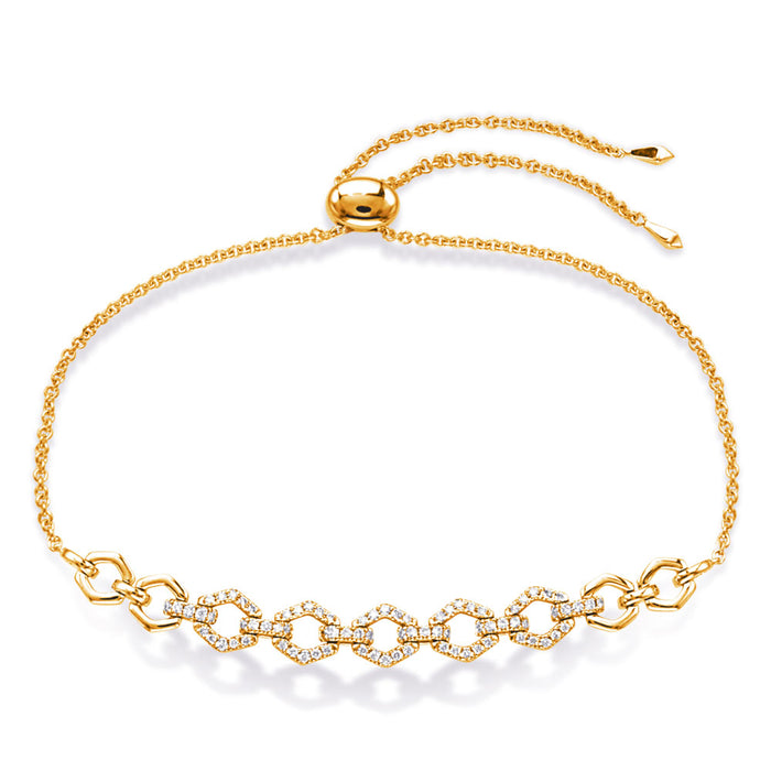 Yellow Gold Diamond Bracelet