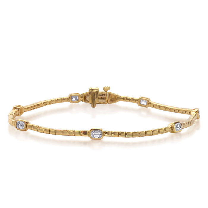 Yellow Gold Diamond Bracelet