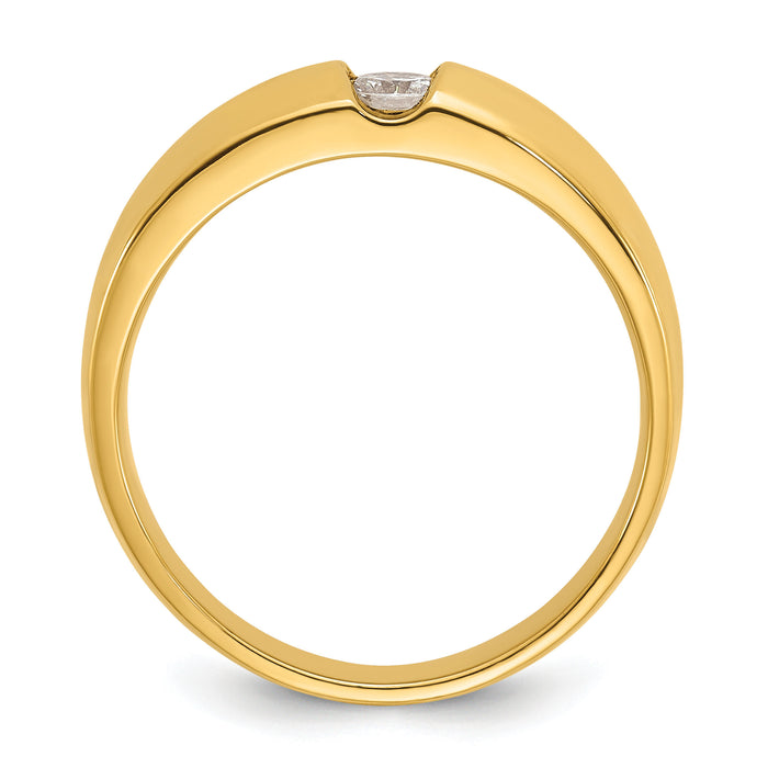 14k IBGoodman Men's Diamond Complete Ring-B56532