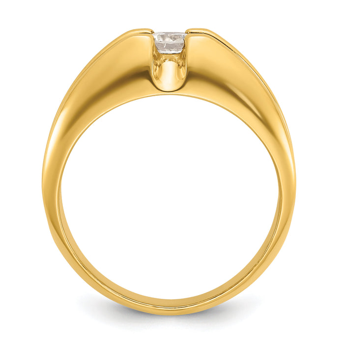 14k IBGoodman Men's Diamond Complete Ring-B56734