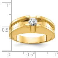 14k IBGoodman Men's Diamond Complete Ring-B56734
