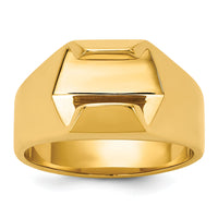 14k IBGoodman Men's Polished Diamond Ring Mounting-B56801