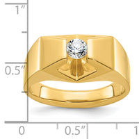 14k IBGoodman Men's Diamond Complete Ring-B56890