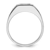 14k White Gold w/Blk RH IBGoodman Black/White Diamond Complete Ring-B59355