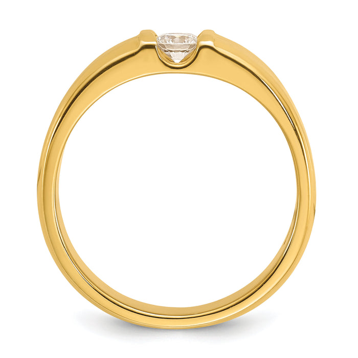 14k IBGoodman Men's Diamond Complete Ring-B62050