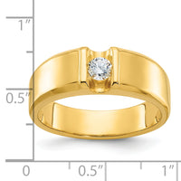 14k IBGoodman Men's Diamond Complete Ring-B62050